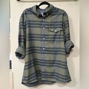 North face casual button down flannel